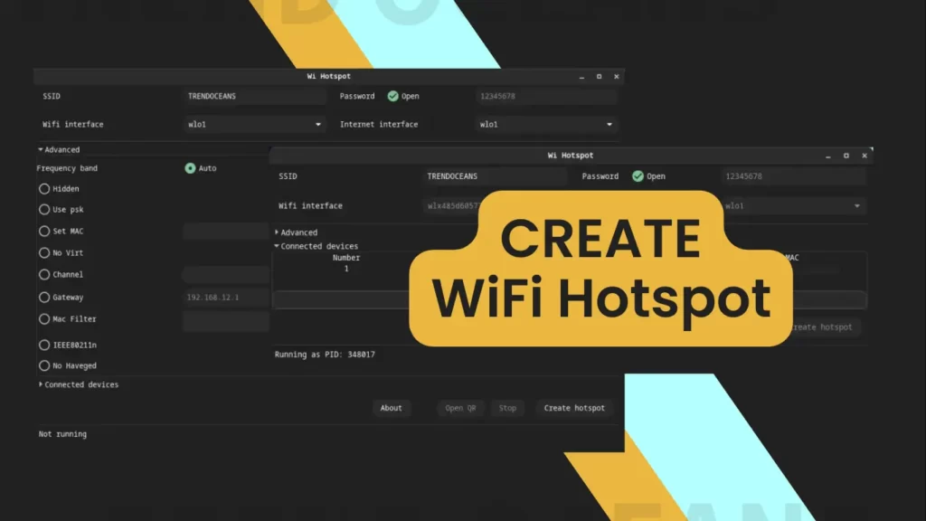 Read more about the article How to Create a WiFi Hotspot for Sharing a Wireless Internet Connection in Linux