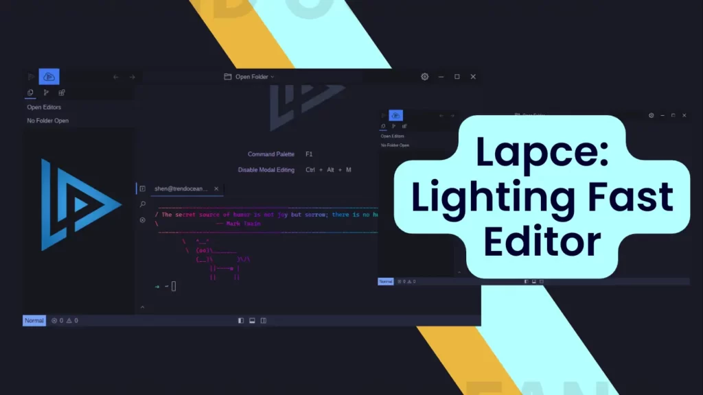 Read more about the article Lapce: Lightning-fast And Powerful Code Editor