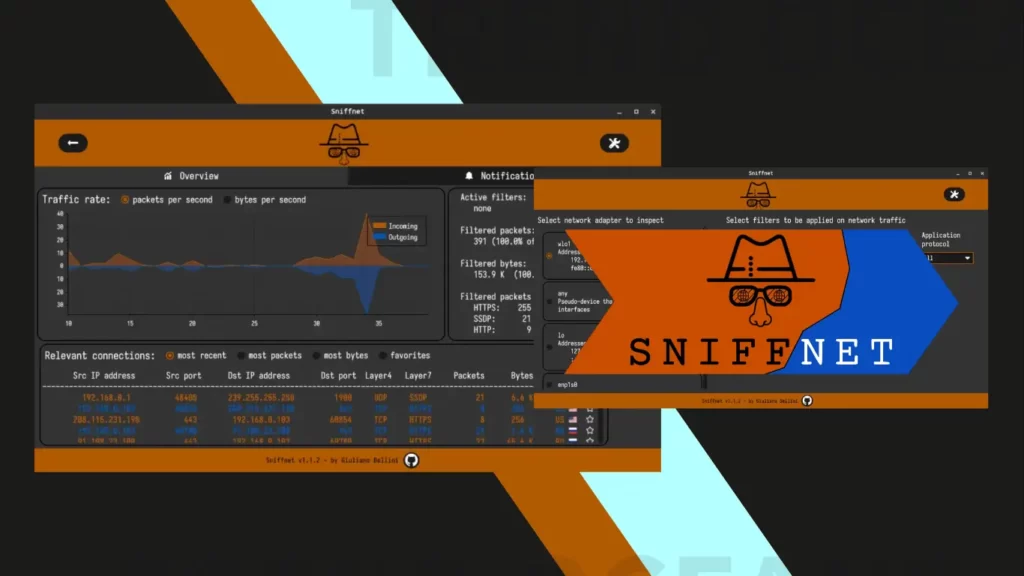 Read more about the article Sniffnet: Application to Comfortably Monitor your Network Traffic