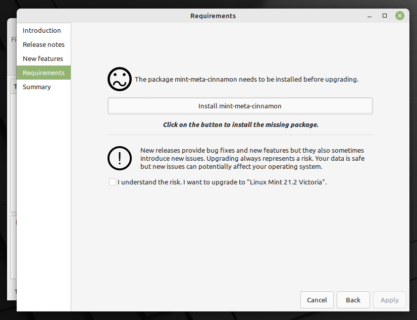 Requirements for Linux Mint